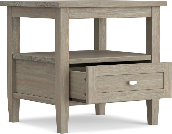 SIMPLIHOME Warm Shaker End Table - Image 3