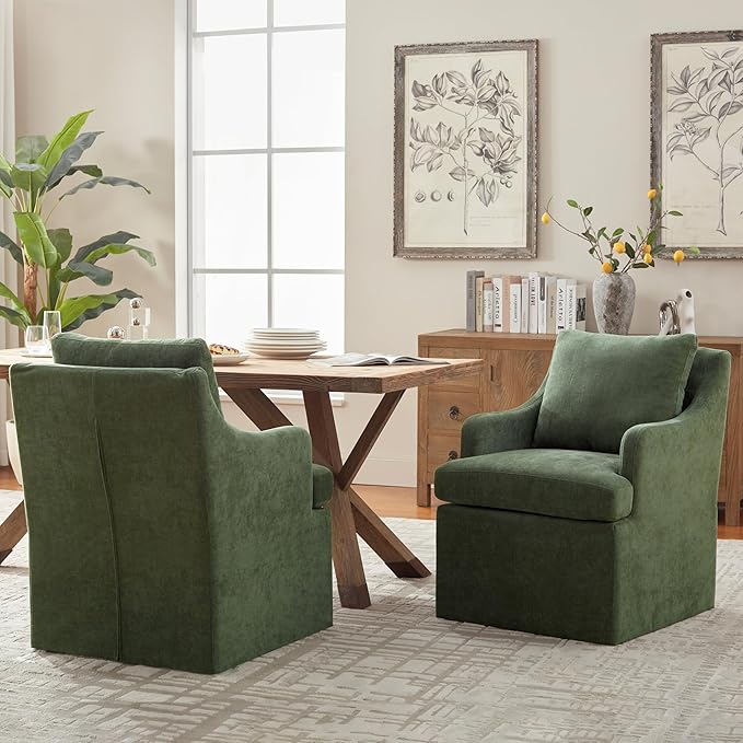 VKNOW Upholstered Dining Chairs, Dinner Chairs Modern Kitchen Chairs - Image 3