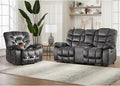 HAOMARKETS 2-Piece Recliner Sofa Set, Include Single Power Recliner Chair by HAOMARKETS