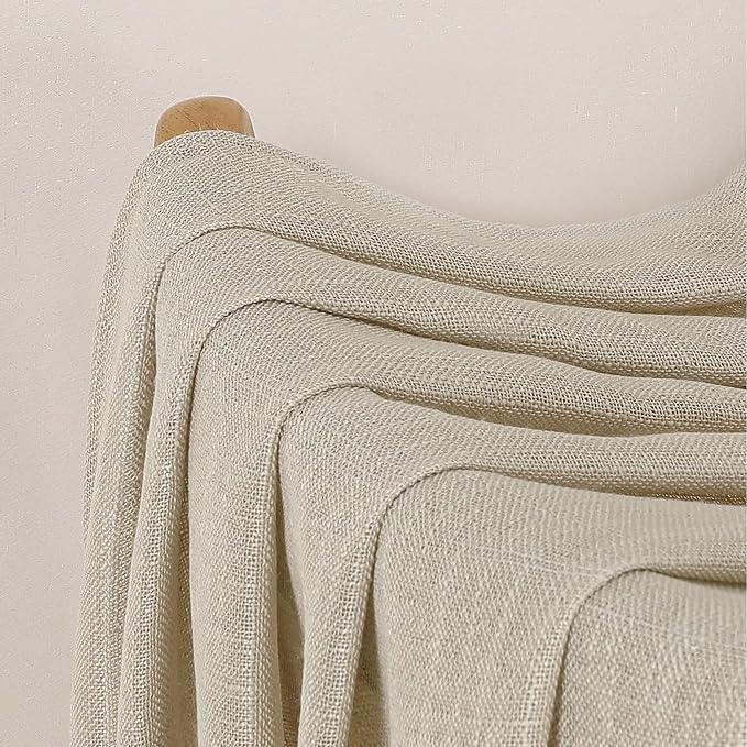 Chyhomenyc Semi Sheer Curtains 63 Inch Length 2 Panels - Image 9