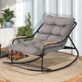 DWVO Outdoor Rocking Chair, Over-Sized Patio Rocking Chair by DWVO