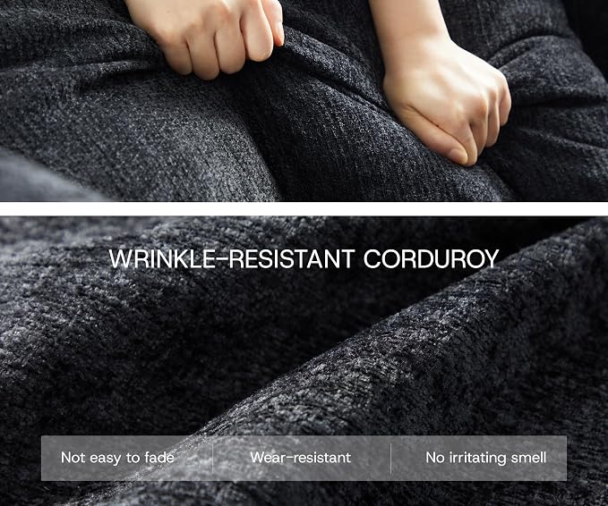 GRUSIGN 141'' Oversized Boneless Cloud Couch - Image 6