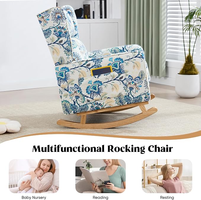 HCHAIRH Nursery Rocking Chairs, Rocking Chair Nursery - Image 8