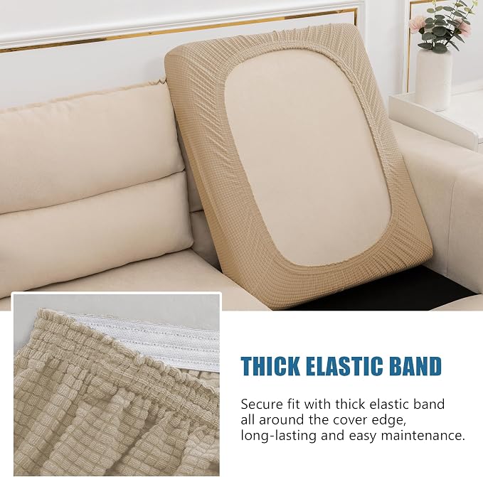 Water Repellent Single Seat Cushion Cover, Replacement Chair/Sofa Cushion - Image 6