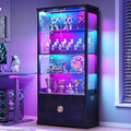 TAGELIER RGB Glass Display Cabinet by TAGELIER