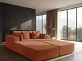 72" Cloud Sectional Couch, Comfort Sleep Sofa by VYUXWO