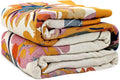 LUTBM Boho Throw Blanket 100% Cotton Soft Bed Throw Twin Lightweight Summer by LUTBMFindYourFreeSpiritatHome