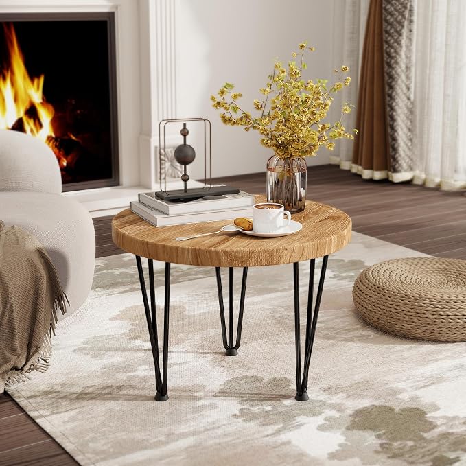 Fun Memories Round Coffee Table by FunMemories