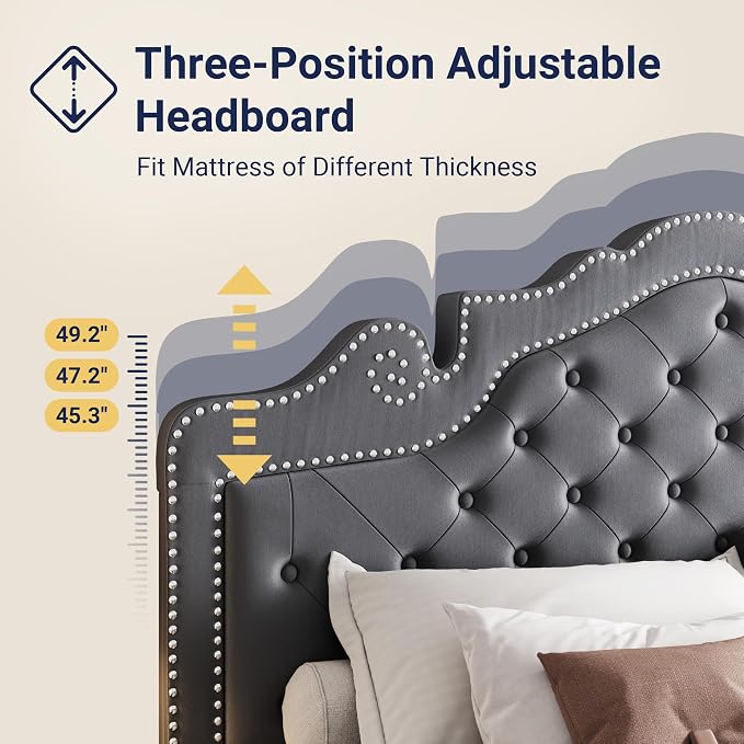 Allewie Full Size Bed Frame - Image 3