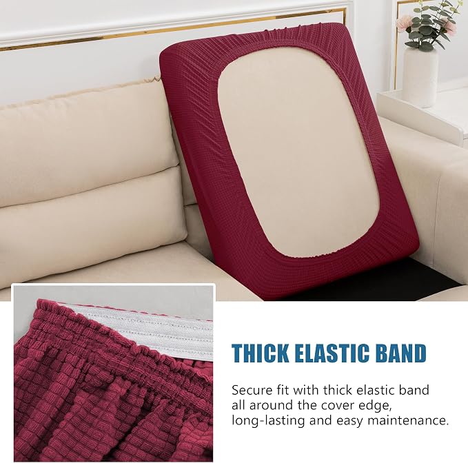 Water Repellent Single Seat Cushion Cover, Replacement Chair/Sofa Cushion - Image 6