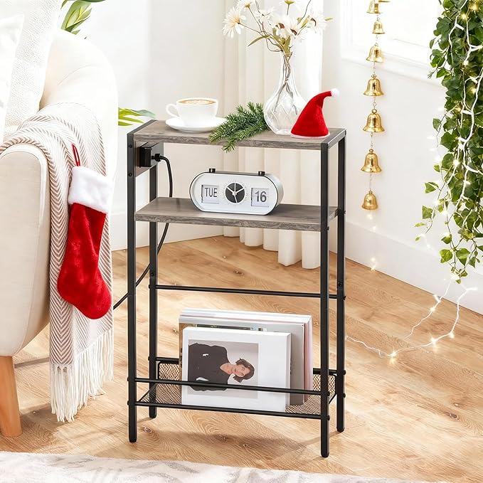 HOOBRO Small Narrow Side Table - Image 2