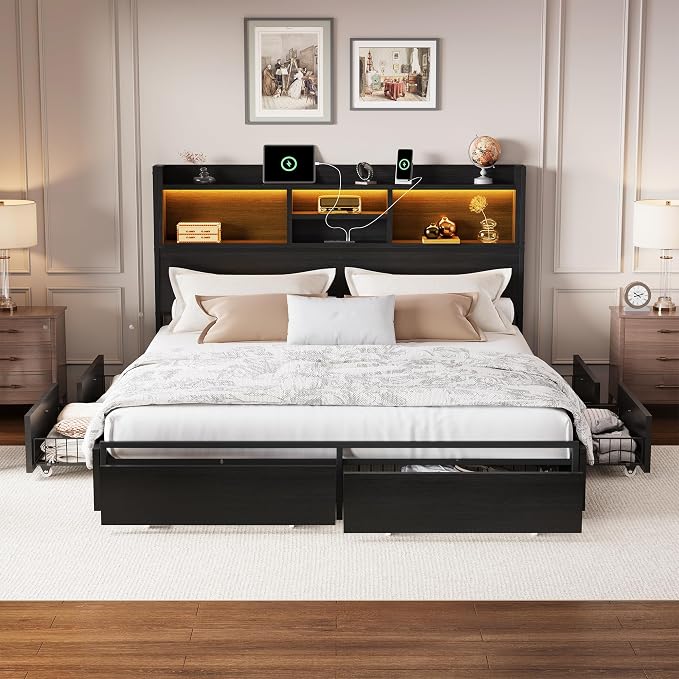 LARMACE King Size Bed Frame - Image 9