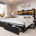 LARMACE Queen Size Bed Frame by LARMACE
