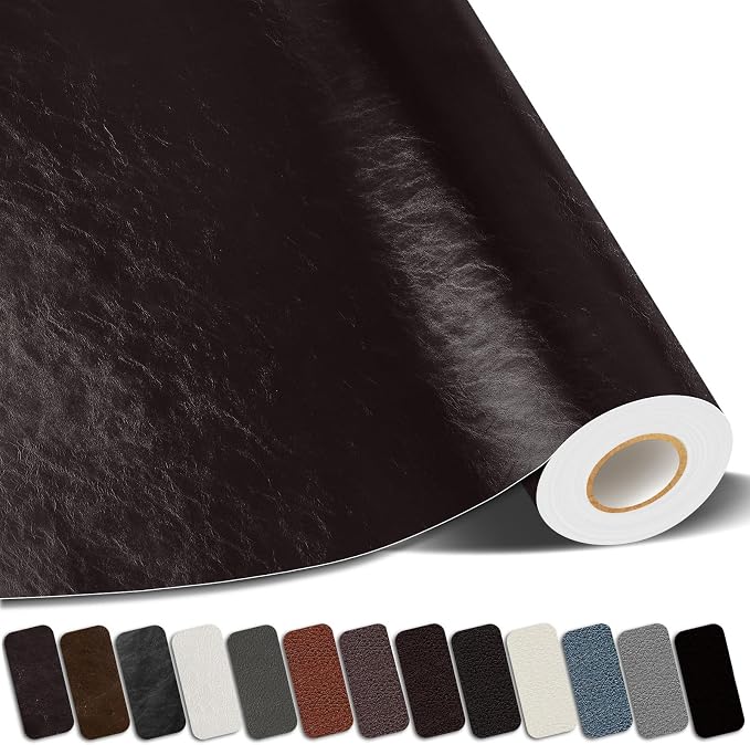 Leather Repair Patches, 17X79 Inch Self-Adhesive Leather Repair Tape, Stretch by GiveYourFurnitureaNewLife