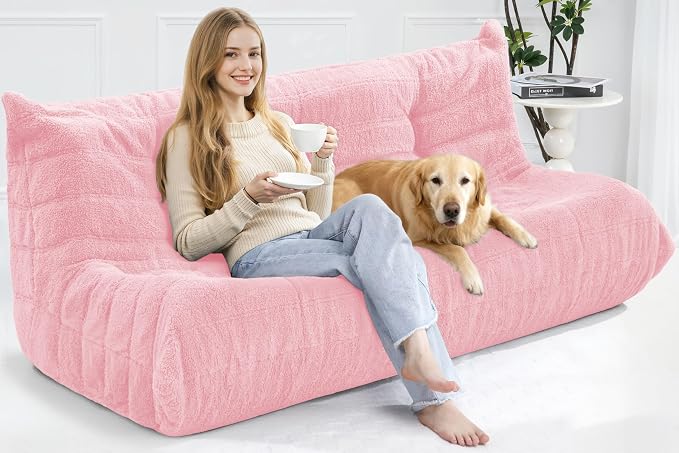 Bean Bag 3-Seater Chair Big Sofa Beanbag Chair - Image 3