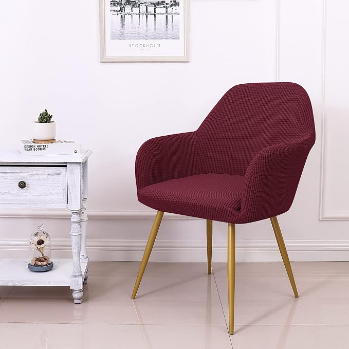 Yonus Dining Room Chair Slipcovers Parsons Chair Covers Sets Armchair Covers - Image 2