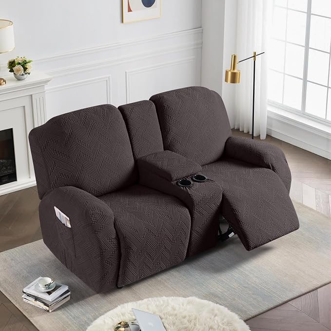 Ruaozz Loveseat Recliner Covers - Image 7