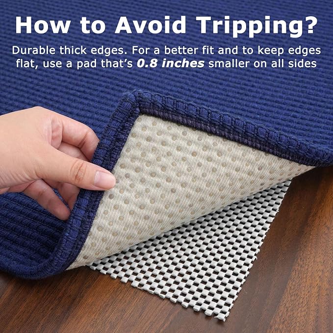 KOZYFLY Rugs for Entryway 3x5 ft Washable Area Rug Non Slip Rubber Backed Entry - Image 5
