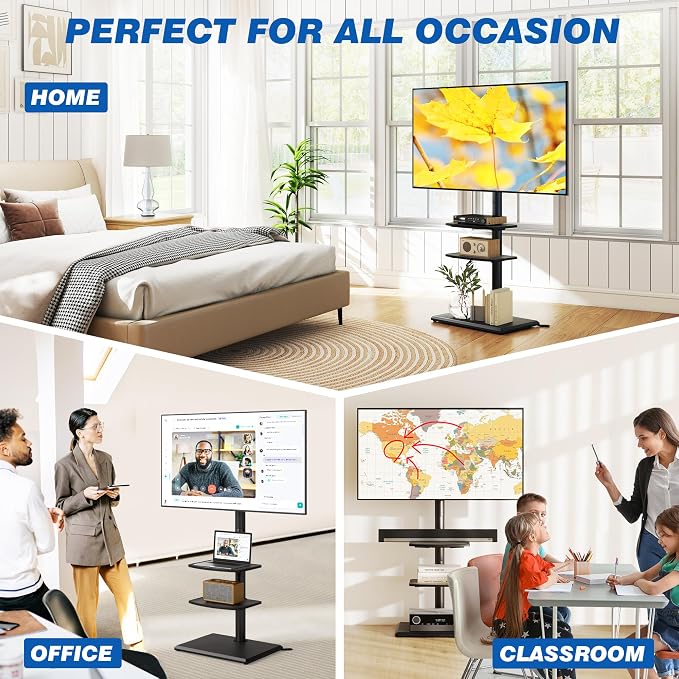 Rfiver Swivel Floor TV Stand - Image 7