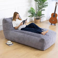 Giant Bean Bag Chair for Adults, Big Faux Fur Plush Bean Bag Lounger, Large by Unknown