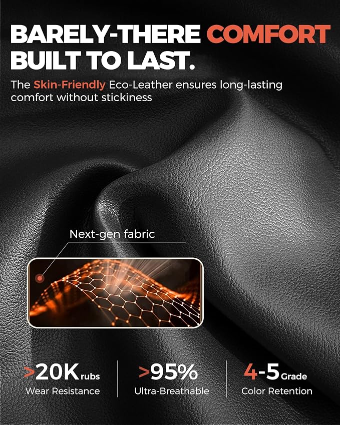 GTPLAYER Gaming Chair for Adults, Big and Tall 350LBS Heavy Duty Office Chair - Image 9