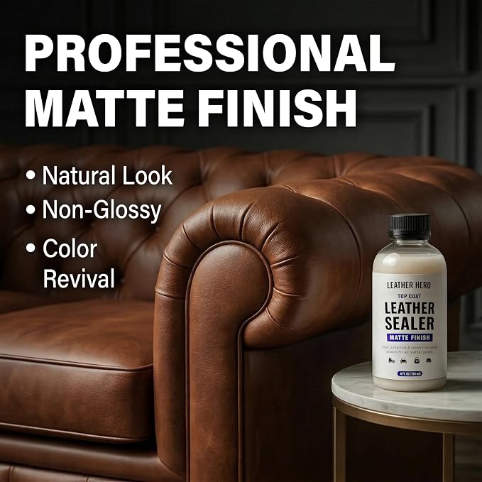 Leather Hero Top Coat – Leather Sealant & Protective Finish - Image 2