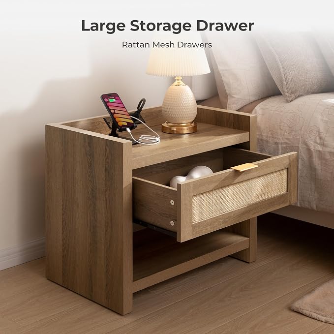 SICOTAS Night Stand Set of 2 Nightstands - Image 3