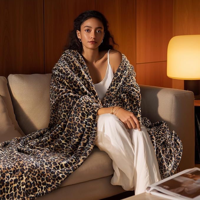 BEDELITE Fleece Blanke for Couch & Bed, Luxury Plush Cozy Fuzzy Blanket - Image 3