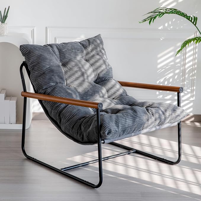MAXYOYO Modern Accent Chair, Comfy Living Room Chair by MAXYOYO