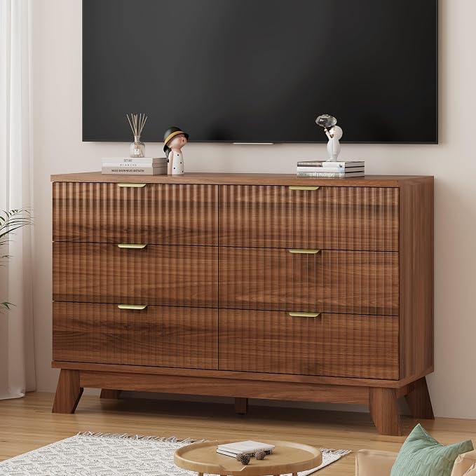 Xixini Fluted Dresser for Bedroom - Image 7