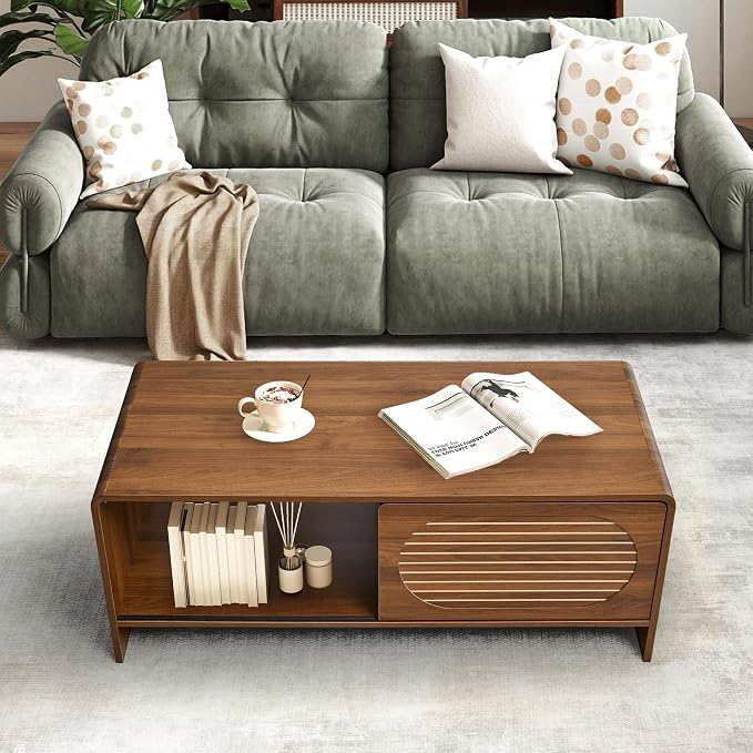 43.3“ Mid Century Modern Coffee Table - Image 9