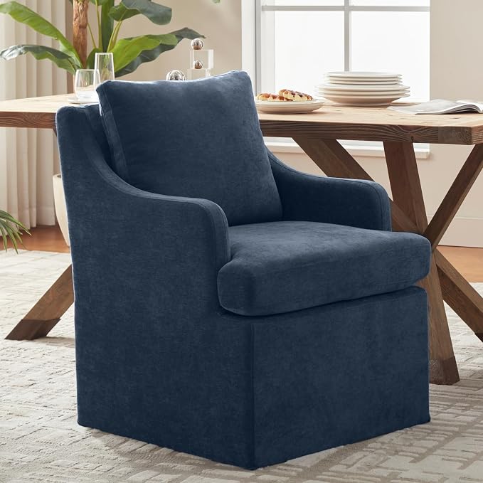 VKNOW Upholstered Dining Chairs Set of 2, Modern Kitchen Chairs Dinner Chairs - Image 4