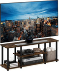 Furinno Turn-N-Tube No Tools 3D 3-Tier Entertainment Stand up to 50 inch TV by Furinno-FitsYourSpaceFitsYourBudget