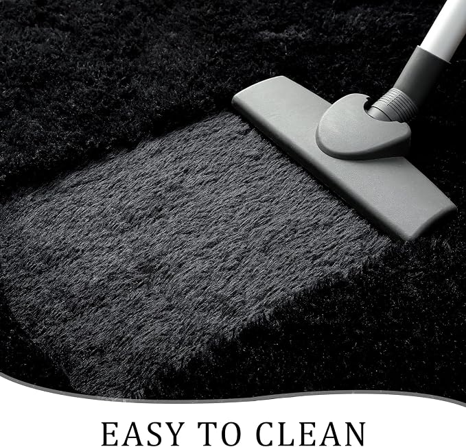 Chicrug Soft Area Rugs for Bedroom Living Room Plush Fluffy Rug 2x4 Feet - Image 6