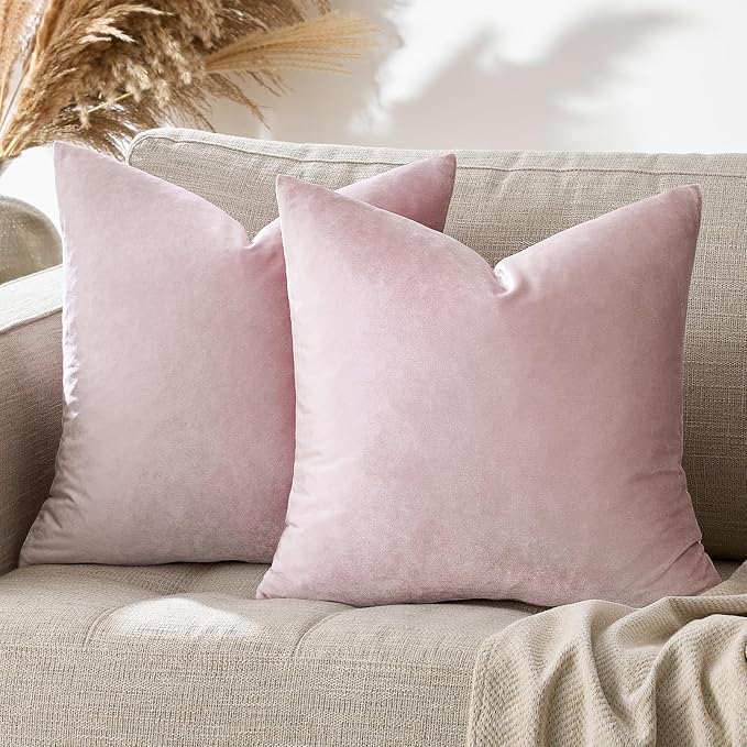 GIGIZAZA Decorative Couch Throw Pillow Covers, Pillow Cases Velvet Pillow Covers - Image 6
