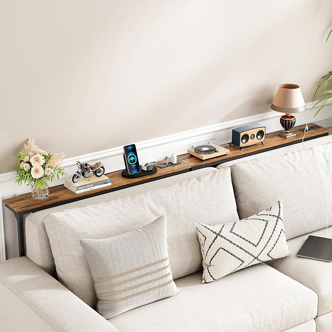 Kitstorack Narrow Console Table Behind Sofa Couch, Design - Image 2