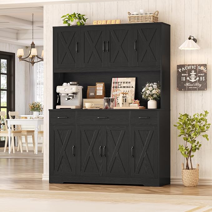 HOSTACK 71" Tall Pantry Cabinet - Image 4