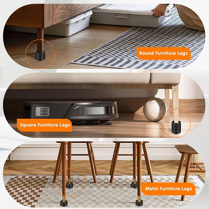 Furniture Risers Bed Risers Heavy Duty 1 inch, 2 inch, 3 inch, 4 inch Round - Image 7