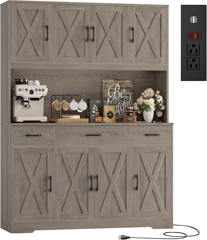 HOSTACK 71" Tall Pantry Cabinet by HOSTACK