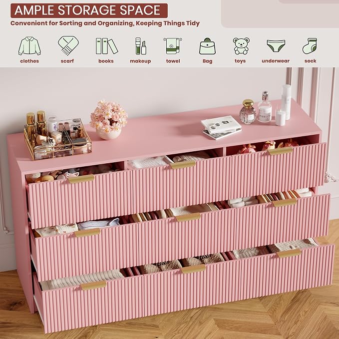 Garvee 9 Drawers Dresser for Bedroom - Image 7