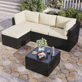 Aoxun Patio Furniture Set 5-Piece, Outdoor Sectional Sofas by Aoxun