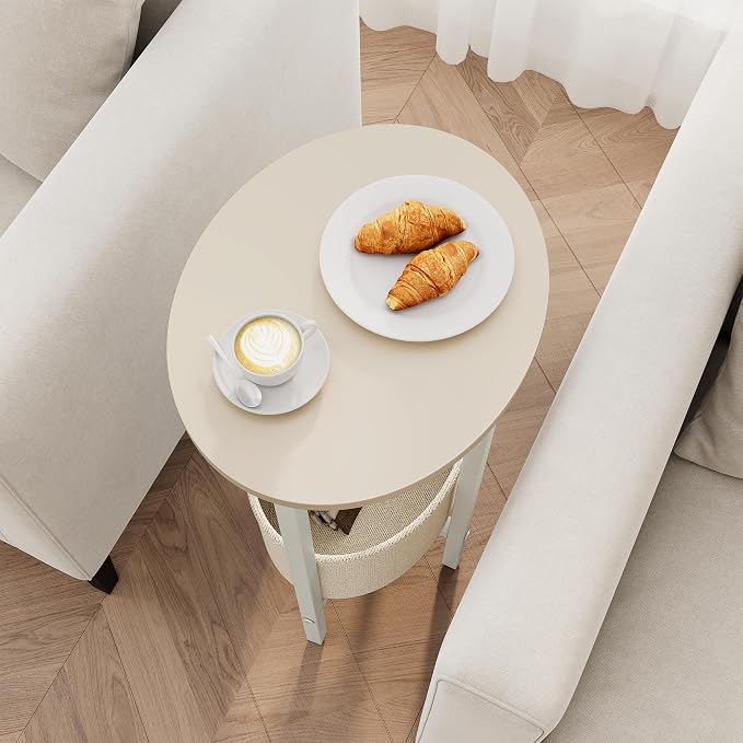 Vagusicc Side Table, Round End Table - Image 8