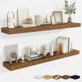 fuqing Floating Shelves for Wall, Wall Mounted Wood Floating Shelf by Fuqing