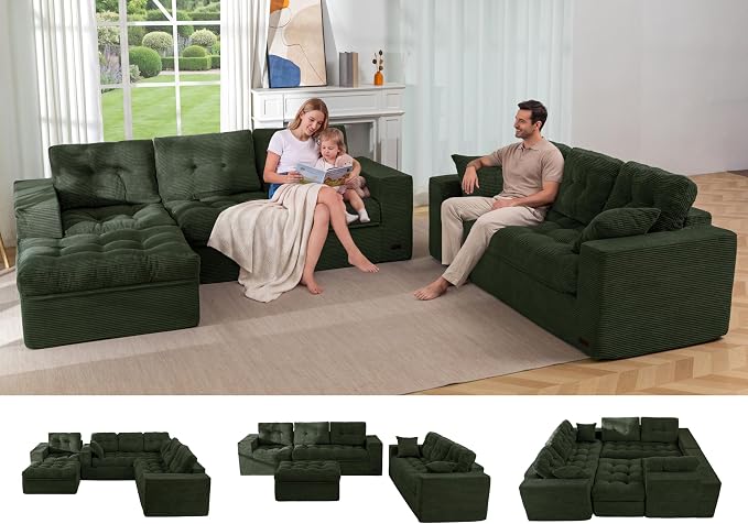 MAXYOYO Modular Sectional Sofa by MAXYOYO