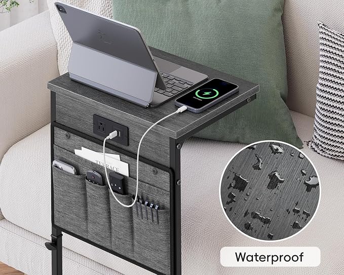 Vagusicc C-Shaped End Table Set of 2 - Image 9