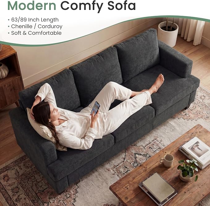 YOUDENOVA Sofa, Modern Comfy Couches - Image 4