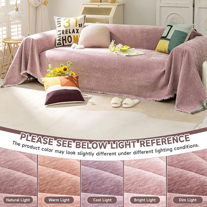 VClife Couch Cover for Dog Pet Slip Covers for Couches and Sofas, Thick Sofa - Image 5