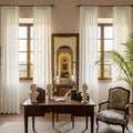 NICETOWN Semi Sheer Linen Curtains by NICETOWN