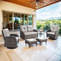 Belord 6 Pieces Wicker Patio Conversation Sets by Belord