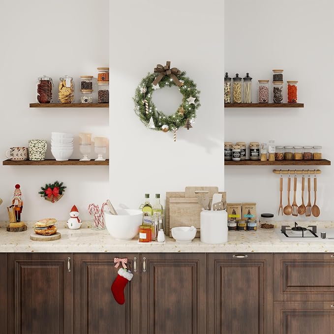 Floating Shelves for Wall, 40 Inch Floating Shelves for Home Decor, Wall - Image 2